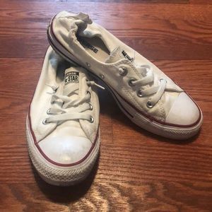 White Low-top Converse